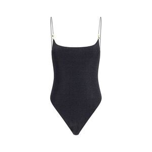 Oséree Black Polyamide One-Piece Women's Swimsuit